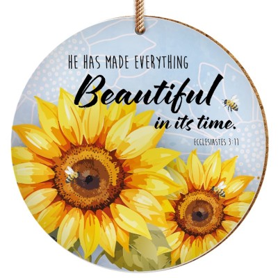 Ceramic Decoration Sunflowers