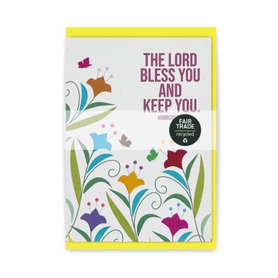 Card Fair Trade The Lord Bless You
