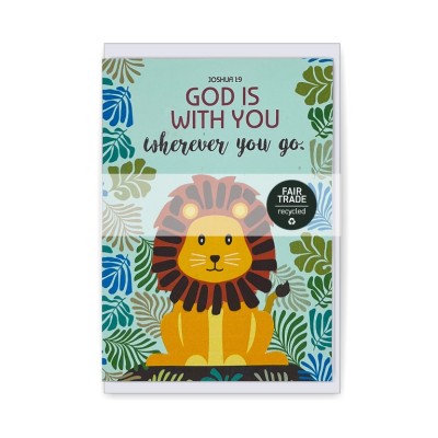 Card Fair Trade God Is With You