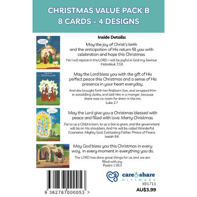 Christmas Card Value Pack B