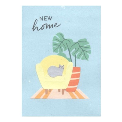 Card Fair Trade Congratulations New Home Cat