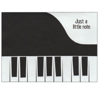 Card  Fair Trade Encouragement Just a little Note