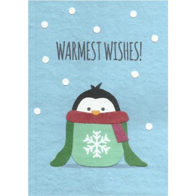 Card Fair Trade Warmest Wishes