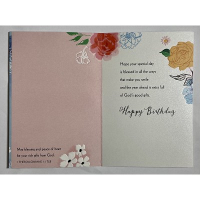 Card - Birthday Pastor's Wife