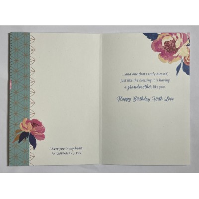 Card - Birthday Grandmother