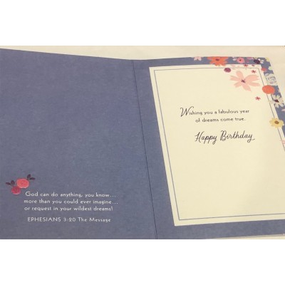 Card Birthday-Feminine