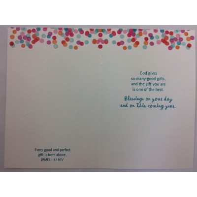 Card - Birthday Relative  Niece Adult