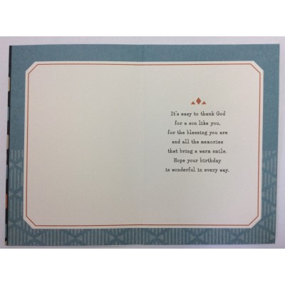 Card Relative Birthday Son Adult