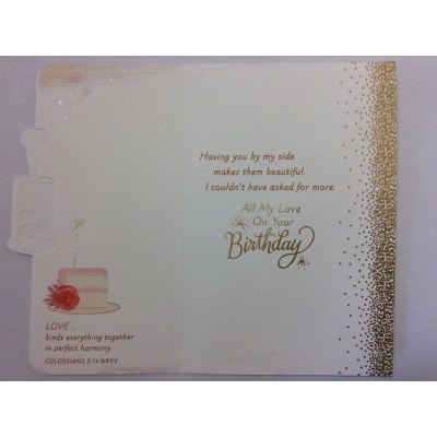 Card Relative Birthday Wife
