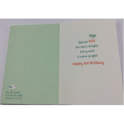 Card Birthday Child 2nd