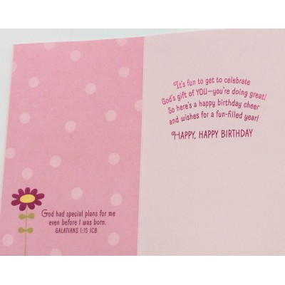 Card Birthday Child 3rd Girl