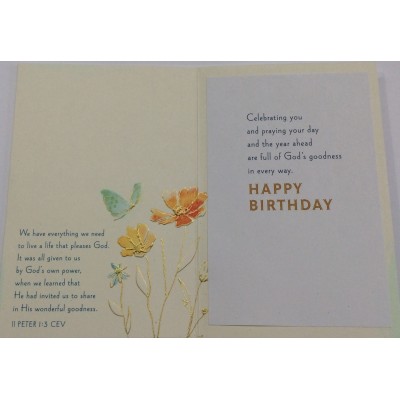 Card birthday Feminine