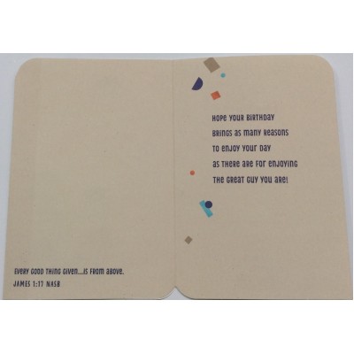 Card For Him Birthday