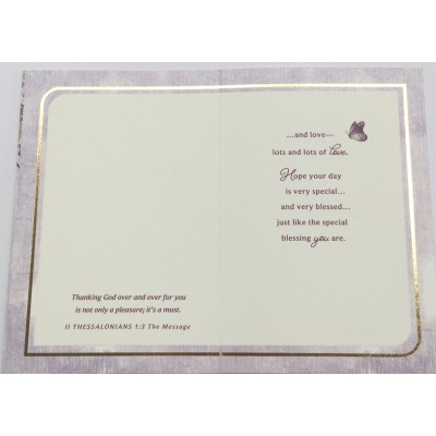 Card Relative Birthday Aunt