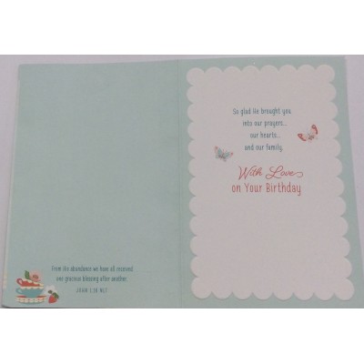 Card Relative Birthday Daughter-In-Law