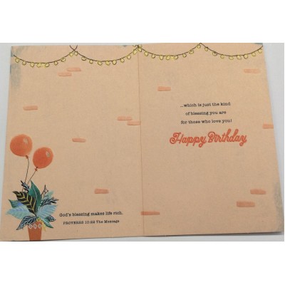 Card Relative Birthday Niece Adult