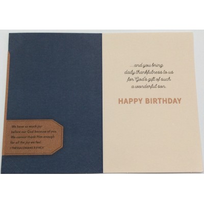 Card Relative Birthday Son Adult