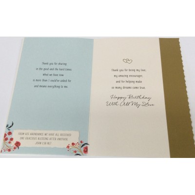 Card Relative Birthday Wife