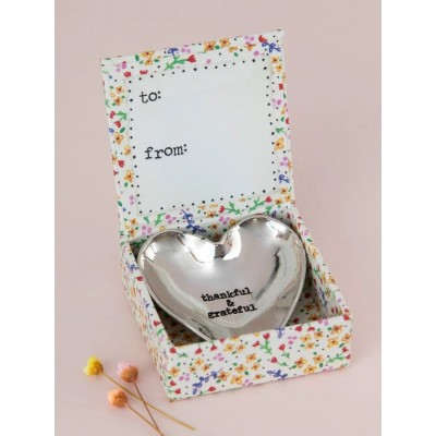 Silver Little Love Bowl Thankful