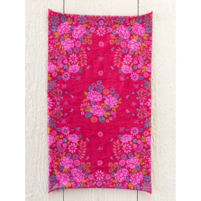Boho Bandeau Merlot Floral Bandana
