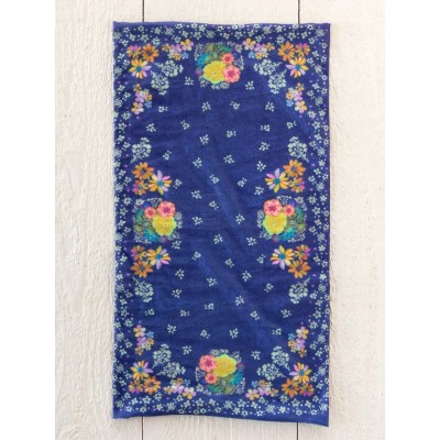 Boho Bandeau Navy Tropical Bandana