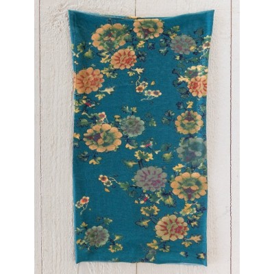 Boho Bandeau Teal Orange Cluster