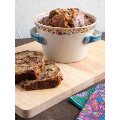 Artisan Bread Crock Cream Baked With
