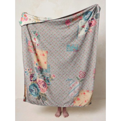 Cozy Blanket Reversible Kitty Ivory