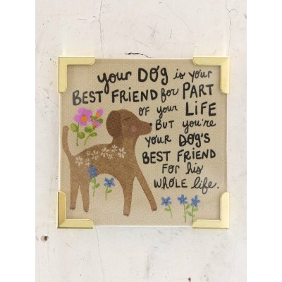 Corner Magnet Dog Best Friend