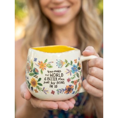 Artisan Mug You Make The World