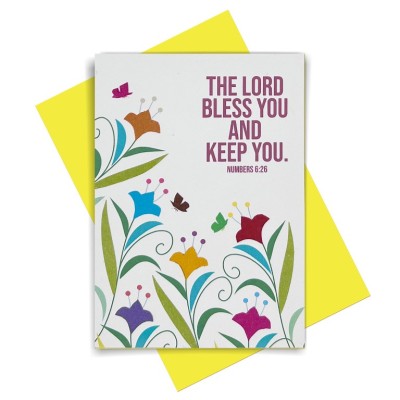 Card Fair Trade The Lord Bless You